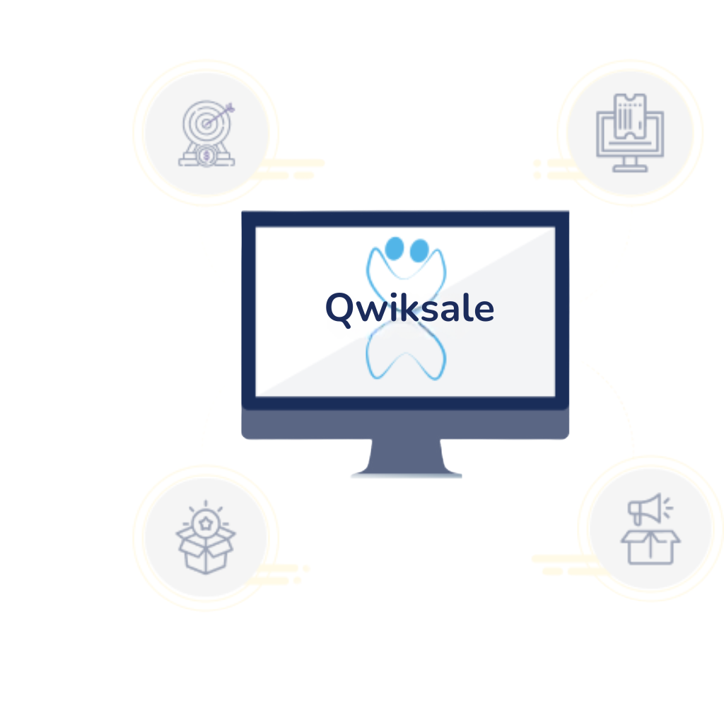 Qwiksale multi-vendor eCommerce marketplace platform dashboard with core business features