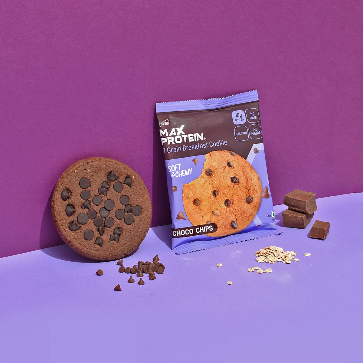 RiteBite Max Protein 7 Grain Breakfast Cookies